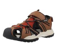 Geox J Borealis Boy B Sandal, LT Brown/Rust, talla 30 EU