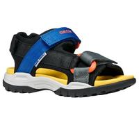 GEOX Sandalias BOREALIS. Color negro/azul