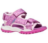 Geox J Borealis Girl A Sandal, Rosa/Morado, 36 EU