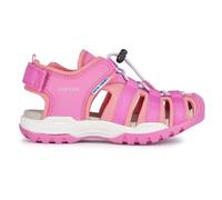Geox J Borealis Girl B, sandalia para niña, Fucsia Lt Coral, 36 EU