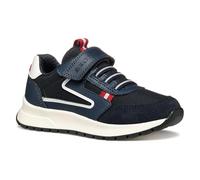 Geox J BRIEZEE Boy A, Zapatillas, Navy/Dk Red, 33 EU