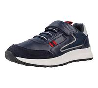Geox J BRIEZEE Boy A, Zapatillas para Niños, Navy/DK Red, 27 EU
