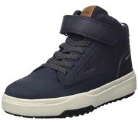 Geox J BUNSHEE BOY B ABX, Barco Ankle para Niños, NAVY/BLACK, 31 EU