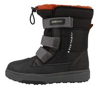 Geox J Bunshee Pg Boy B A, Botas para Niño, Multicolor (Black/Rust), 28 EU