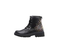 Geox J Casey Girl, Barco Ankle, Negro, Multicolor, 32 EU