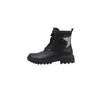 Geox J Casey Girl, Bota de Tobillo, Color Negro, 32 EU