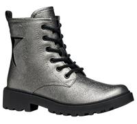 Geox J Casey Girl, Bota de Tobillo, Negro Grafito, 31 EU