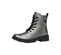 Geox J Casey Girl, Bota de Tobillo, Negro Grafito, 38 EU