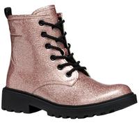 Geox J Casey Girl, Bota de Tobillo, Rosa Antigua, 38 EU