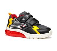 Geox J CIBERDRON Boy B, Zapatillas, Dk Grey/Yellow, 37 EU
