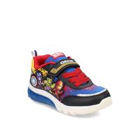 Geox J Ciberdron Boy E, Zapatillas, Black Royal, 35 EU