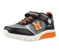 Geox J CIBERDRON Boy H, Zapatillas, Black/Silver, 24 EU