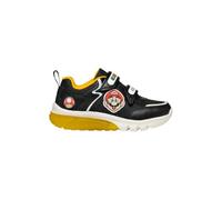 Geox J CIBERDRON Boy I, Zapatillas, Black/Yellow, 30 EU