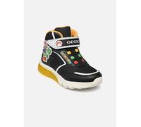 Geox - J CIBERDRON Boy J, Zapatillas, Black/Yellow,