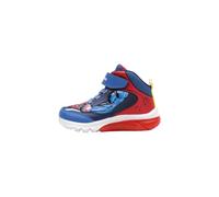 Geox J Ciberdron Boy, Zapatillas, Azul y Rojo, 25 EU