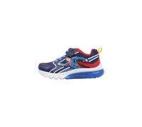 Geox J Ciberdron Boy, Zapatillas, Azul y Rojo, 38 EU