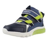 Geox J Ciberdron Boy, Zapatillas, Navy Lime, 29 EU