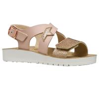 Geox J COSTAREI GI Sandal, LT Rose/Rose Gold, 38 EU