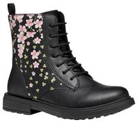 Geox J Eclair Girl, Bota de Tobillo, Black Rose, 33 EU