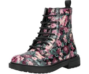 Geox J Eclair Girl, Bota de Tobillo, Negro, Rosa, 30 EU