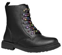 Geox - J ECLAIR GIRL D, Botín, BLACK/MULTICOLOR,