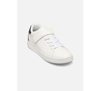 Geox J Eclyper Boy A, Zapatillas Niños, White Navy, 30 EU