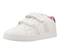 Geox J Eclyper Girl A, Zapatillas, White Multicolor, 28 EU