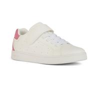 Geox J Eclyper Girl A, Zapatillas, Color Blanco Fucsia, 30 EU