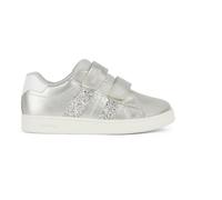 Geox J Eclyper Girl A, Zapatillas, Plata, 32 EU