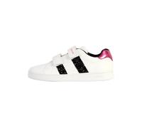 Geox J ECLYPER Girl A, Zapatillas, White, 34 EU