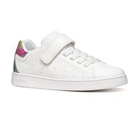 Geox J ECLYPER Girl A, Zapatillas, White/Multicolor, 39 EU