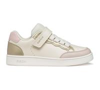 Geox J Eclyper Girl B, Zapatillas de Deporte, Lt Ivory Gold, 32 EU