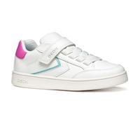 Geox - J ECLYPER Girl B, Zapatillas Niñas, White/Fuchsia,