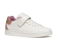 Geox J Eclyper Girl, Zapatillas, Rosa Blanca, 30 EU