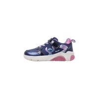 Geox - J FADINLIGHT Girl B, Zapatillas, Navy/Fuchsia,