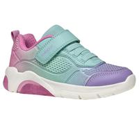 Geox J FADINLIGHT Girl C, Zapatillas, Aqua/Lilac, 35 EU