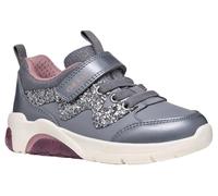 Geox J FADINLIGHT Girl D, Zapatillas, Grey/Rose, 35 EU