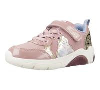 Geox J FADINLIGHT Girl E, Zapatillas, LT Rose/Platinum, 24 EU