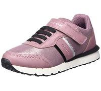 Geox J Fastics Girl B, Sneakers para Niña, Multicolor (Rose Smoke), 35 EU