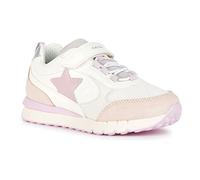 Geox J Fastics Girl, Zapatillas Niñas, Rosa Blanca, 39 EU