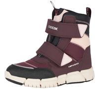 Geox J Flexyper B Ab - Botines para niña, Dk Burdeos, 1 UK