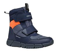 Geox J FLEXYPER Boy B ABX, Bota de Nieve, Avio/FLUOORANGE, 38 EU