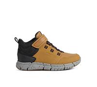 Geox J Flexyper Boy B Abx, Botas para Niños, Amarillo (Dk Yellow/Black), 32 EU