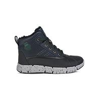 Geox J Flexyper Boy B Abx, Botas para Niños, Azul (Navy/Dk Green), 29 EU