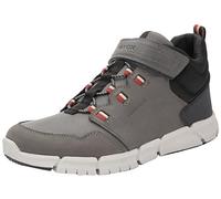 Geox J Flexyper Boy B Abx , Botas para Niños, Gris (Grey/Dk Red), 28 EU