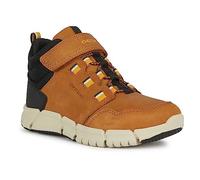 Geox J Flexyper Boy B Abx , Botas para Niños, Marrón (Brown/Dk Yellow), 38 EU