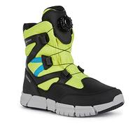 Geox J Flexyper Boy B Abx, Botas para Niños, Multicolor (Fluo Yellow/Black), 40 EU