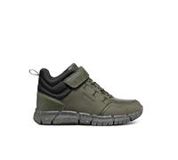 Geox J FLEXYPER Boy B ABX, Botín, DK Green/Black, 28 EU