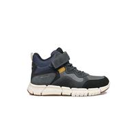 Geox J FLEXYPER Boy B ABX, Botín, DK Grey/Navy, 32 EU