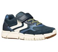 Geox J FLEXYPER Boy B - Zapatillas Deportivas, Color Azul Marino/Amarillo, Talla 38 EU
